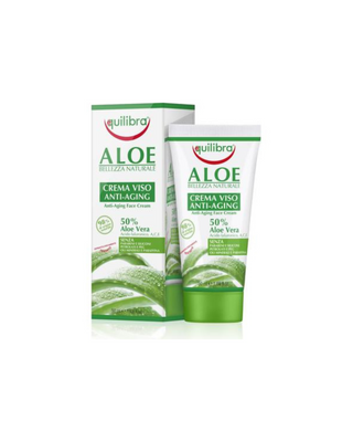 Equilibra Crema Facial Antiedad de Aloe Vera con Complejo de Vitamina A, C y E - 1