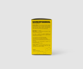 Somatodrol refuerzo de testosterona para aumentar la fuerza y la masa muscular Iridium Labs 60 cápsulas