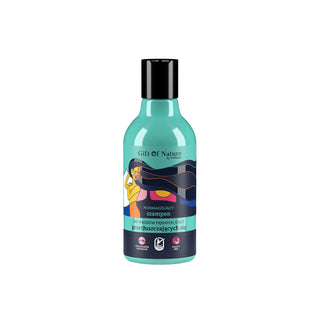 Champú normalizador para cabello graso con hidrolato de orégano Gift of Nature