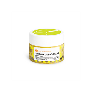 Desodorante natural en crema. Desodorante saludable lino & pachulí Opcja Natura - 1