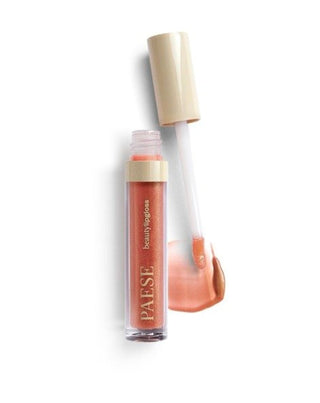Brillo de labios con partículas efecto volumen y espejo 05 Glazed Lipgloss Paese