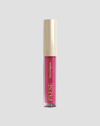 Brillo de labios con partículas hace que los labios luzcan más grandes, efecto espejo 06 Vivid Lipgloss Paese - 1