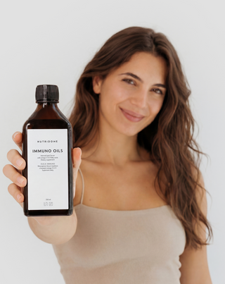 Aceite para la inmunidad con ácidos grasos Omega 3-6-9 líquido Nutridome Immuno 250 ml - 4