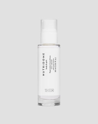 Crema para el contorno de ojos hidratante, antiarrugas y antiojeras con extracto de perlas Nutridome