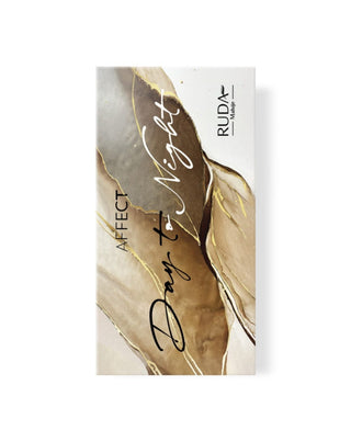 Paleta de sombras de ojos de día a noche en tonos nude Affect - 5