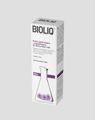 Crema reafirmante y suavizante para el contorno de ojos y los labios 45+ Bioliq - 2