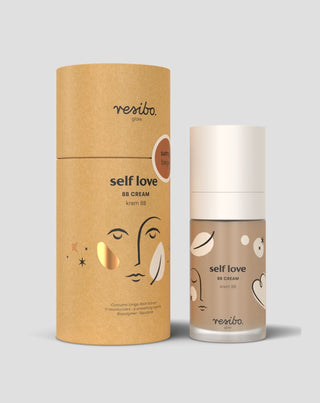 Crema BB facial natural y ecológica Self Love en tono Sunny Beige 30 ml Resibo - 2