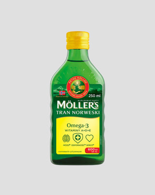 Trank noruego de Moller con sabor a limón y 600 UI de vitamina D3 - 1