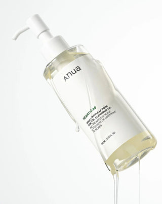 Oczyszczający olejek z pstrolistką sercowatą Heartleaf Pore Control Cleansing Oil ANUA1