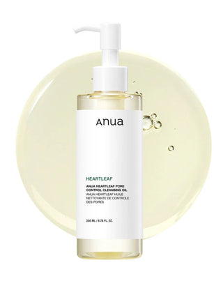 Oczyszczający olejek z pstrolistką sercowatą Heartleaf Pore Control Cleansing Oil ANUA3