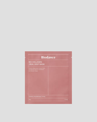 Głęboko nawilżająca i ujędrniająca maska w płachcie Bio Collagen-Real Deep Mask BIODANCE - 1