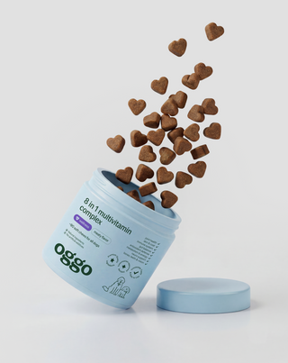 8 en 1 Complex alimento complementario multivitamínico para la salud y energía de la mascota Oggo 180 g - 4