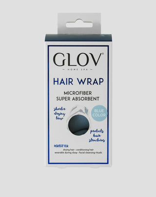Turbante blanco para el cabello reduce el tiempo de secado para todo tipo de cabello Hair Wrap Glov - 2