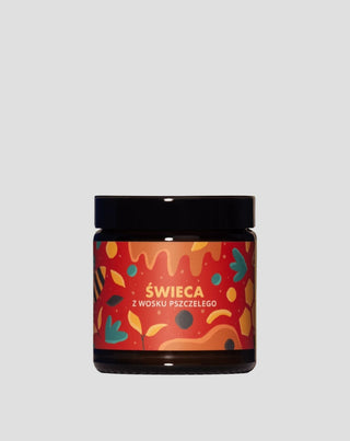 Vela de cera de abeja con un delicado aroma a miel y propóleo Mglife