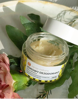 Desodorante natural en crema - desodorante saludable lino & Pachulí Opcja Natura_2 - 3