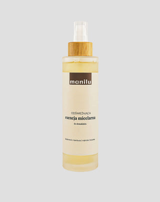 Esencia micelar refrescante para desmaquillar la irritación calmante con D-pantenol Manilu - 1