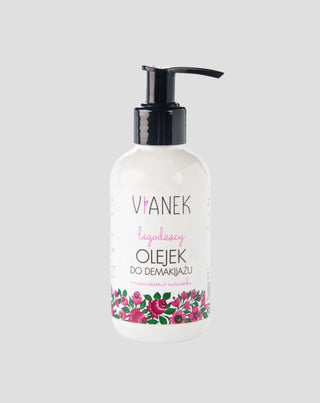 Aceite desmaquillante calmante para ojos, rostro y labios con macerado de camomila Vianek - 1