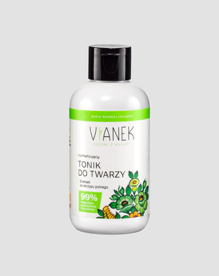 Tónico facial normalizante con cola de caballo de campo y aloe vera para pieles problemáticas Vianek - 1