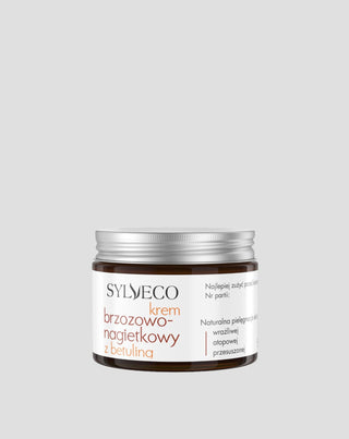 Crema calmante y regeneradora para pieles sensibles abedul-caléndula con betulina Sylveco