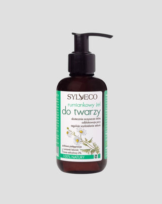 Gel limpiador facial con ácido salicílico 2% con acción antibacteriana Sylveco - 1