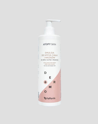 Loción hidratante limpiadora para cuerpo y cabello para pieles secas y atópicas Atopy Skin Vis Plantis - 1