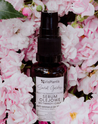 Aceite de rosas para rostro y cuerpo enriquecido con aceite de macadamia Vis Plantis - 2