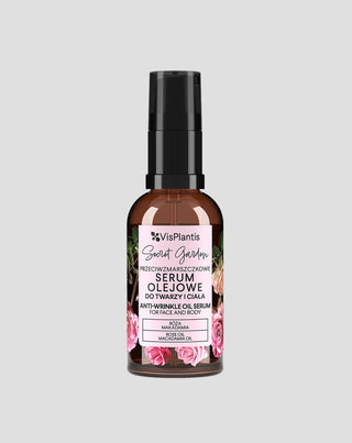 Aceite de rosas para rostro y cuerpo enriquecido con aceite de macadamia Vis Plantis - 1
