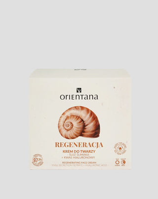 Crema facial natural baba de caracol Orientana