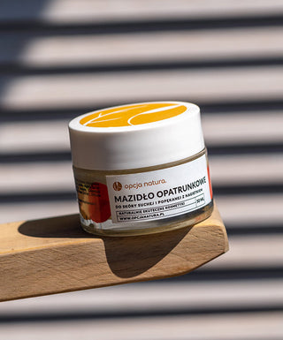 Ungüento de rescate para pieles secas y agrietadas para abrasiones y quemaduras Opcja Natura - 2