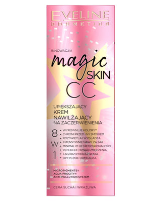 Crema embellecedora e hidratante CC para rojeces Magic skin Eveline