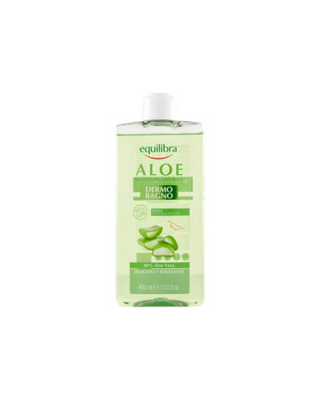 Gel de baño de aloe vera con extracto de manzana bio y glicerina vegetal Equilibra - 1