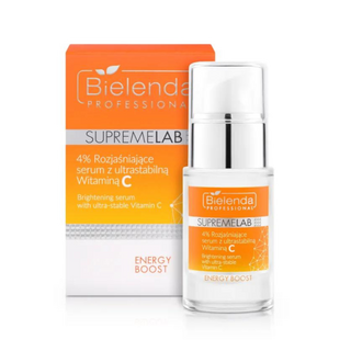 Sérum iluminador con vitamina C al 4% ultraestable Supremelab Energy Boost Bielenda