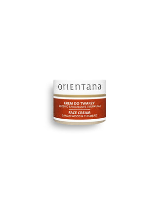 Crema facial de sándalo y cúrcuma Orientana - 1