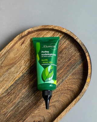 Exfoliante tricológico para la limpieza del cuero cabelludo con extracto de albahaca y ácido de frutas Element - 2