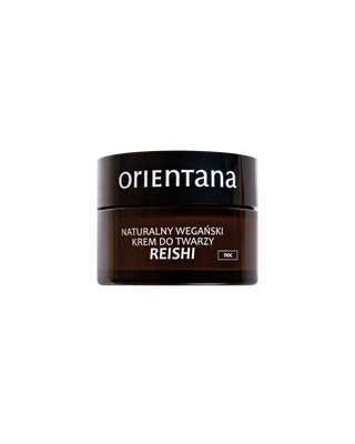 Crema facial vegana natural de noche para personas con los primeros signos de envejecimiento Reishi Orientana