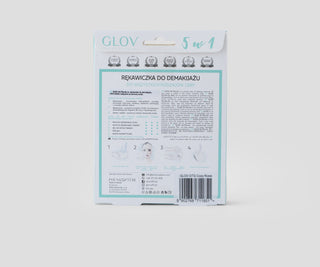 Guante limpiador facial y desmaquillante reutilizable On-The-Go Very Berry Glov - 3