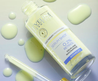 Tratamiento antiarrugas con un 0,2% de retinol y niacinamida Serum Shot Eveline Cosmetics