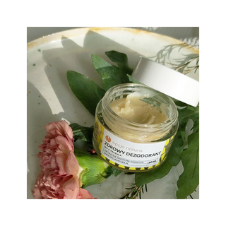 Desodorante natural en crema. Desodorante saludable lino & pachulí Opcja Natura - 2