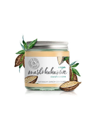 Manteca de cacao E-Fiore sin refinar reafirmante, regeneradora y ligeramente bronceadora - 1