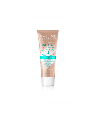 Base de maquillaje multifuncional n.º 50 light beige Magical Colour Correction CC Eveline