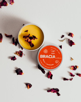 Bálsamo labial regenerador de rosa, aguacate y vitamina E Bracia Mydlarze - 2