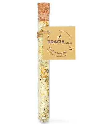 Tubito para baño regenerador con sal de Epsom Lavanda crujiente Bracia Mydlarze - 1