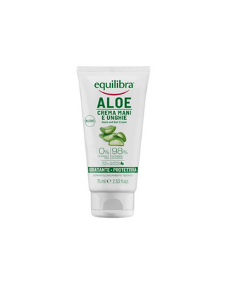 Crema de manos y uñas de aloe vera con cera de abeja y vit. E Equilibra - 1