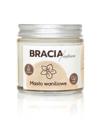 Manteca de vainilla para el cuerpo y las puntas del cabello regeneradora y suavizante Bracia Mydlarze - 1