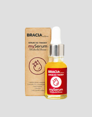 Serum iluminador para el rostro con vitamina C y escualano Shake&Shine Bracia Mydlarze - 1