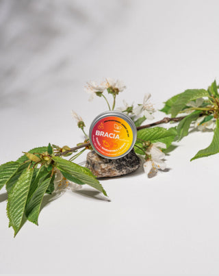 Bálsamo labial afrutado para labios secos y agrietados cereza, mango y mandarina Bracia Mydlarze - 4