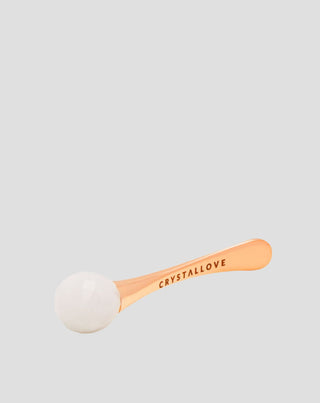 Masajeador para el contorno de ojos 3D con cristal de cuarzo y aplicador de crema Crystallove_3 - 3