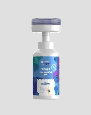 Espuma para lavar manos y cuerpo para niños con aroma a arándanos HiSkin - 1