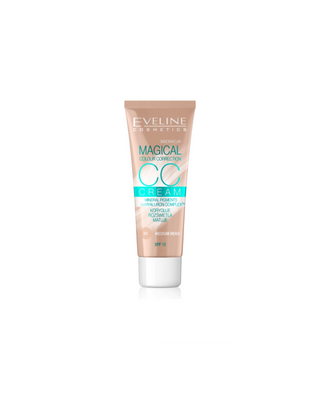 Base de maquillaje multifuncional n.º 52 medium beige Magical Colour Correction CC Eveline