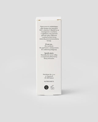 Coenzima Q10 y vitamina E sérum facial rejuvenecedor Nutridome